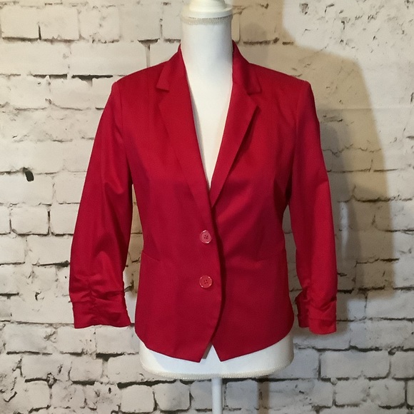 Express Jackets & Blazers - Express Red Blazer NWOT Size S